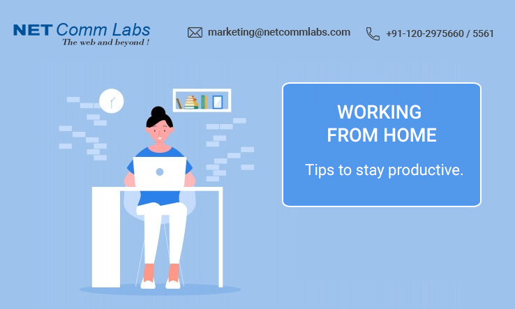 Working from home stay productive